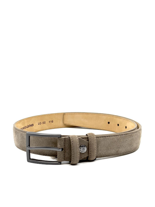 Curea Bărbați Din piele Bej LC-02/BEIGE