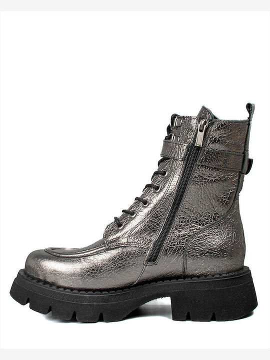 Wall Street Boots Silver 275-24502