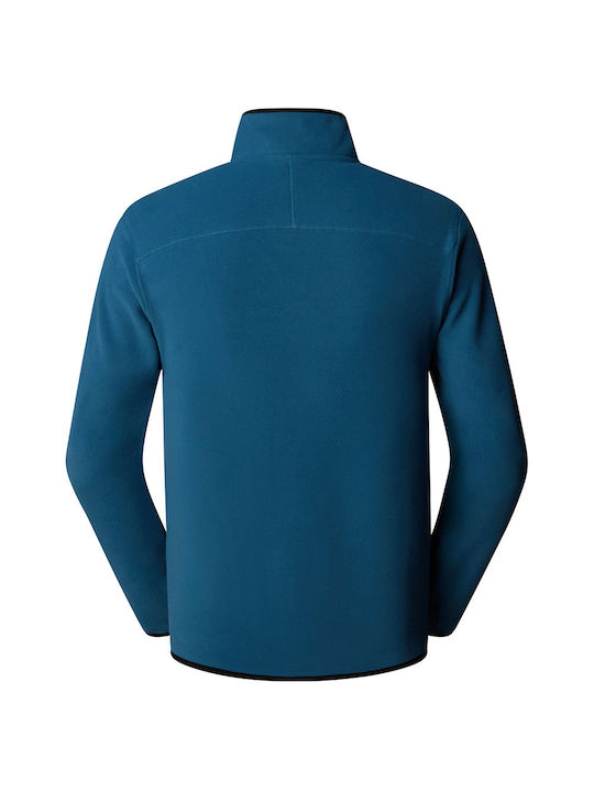 The North Face Glacier 1/4 Long Sleeve Blouse Blue