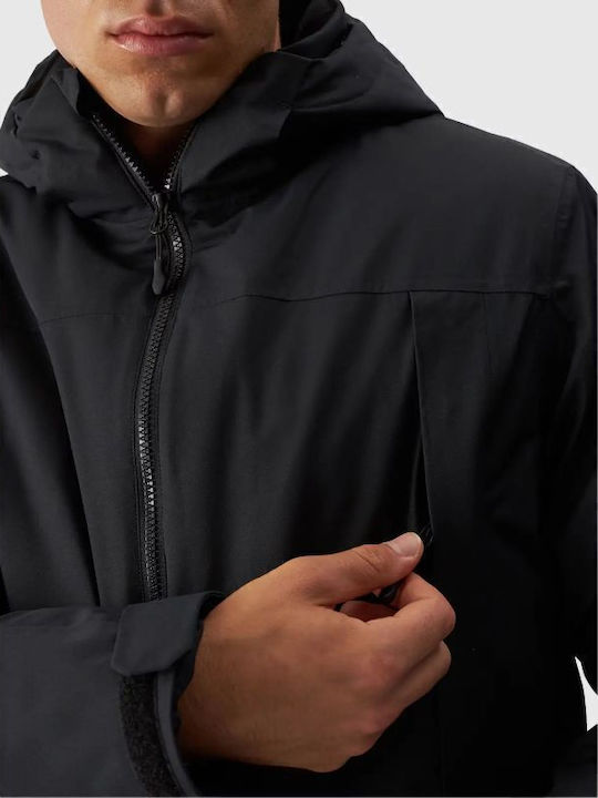 Winter Jacket Parka Waterproof and Windproof Black