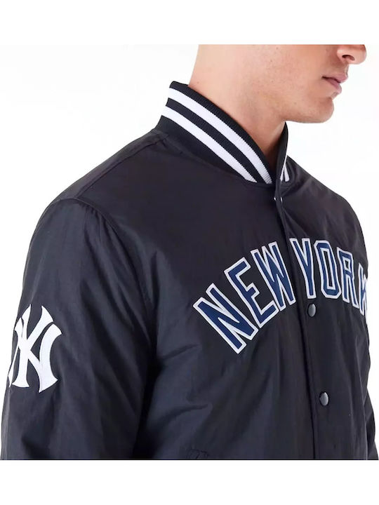 Yankees Mlb Wordmark Jacke Bomber Black