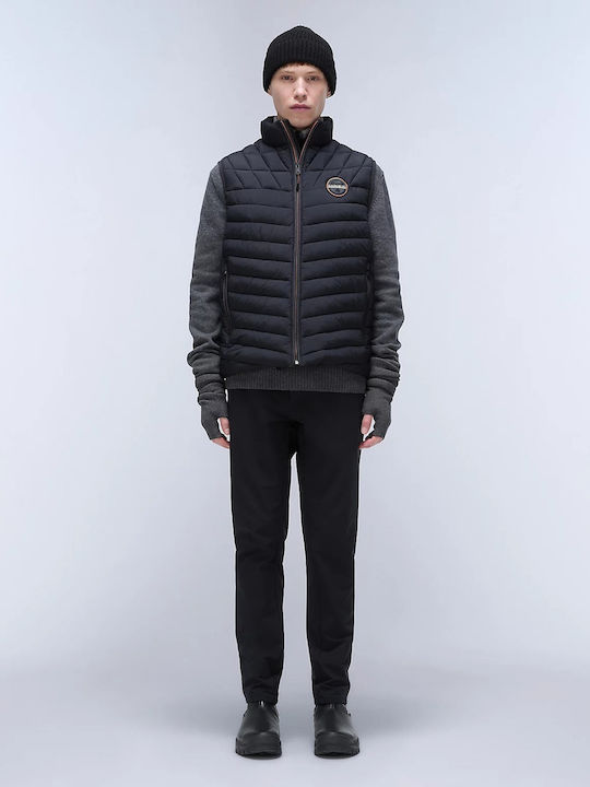 Geacă Fără Mâneci Neagră Black
