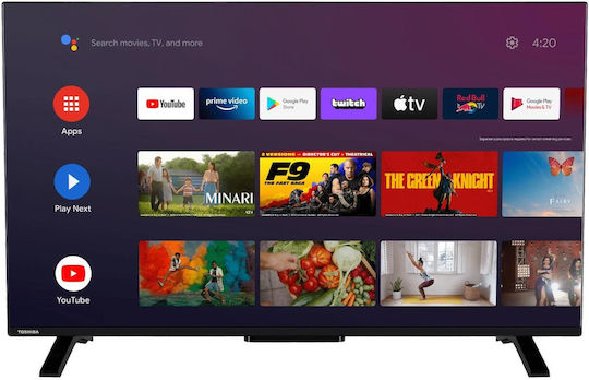 Toshiba Smart Television 50" 4K UHD LED UA23 HDR (2023)