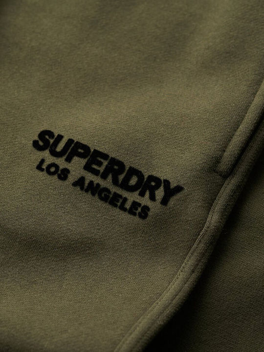 Sweatpants without Elastic Army Khaki