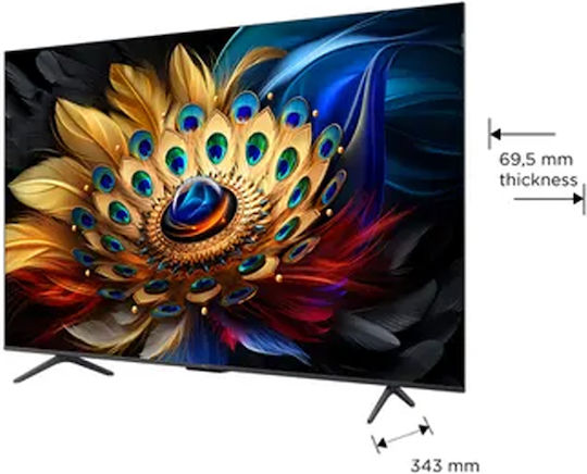 TCL Smart Television 75" 4K UHD QLED C655 HDR (2024)