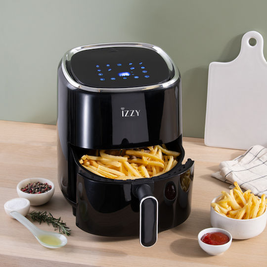 Izzy Air Fryer 4.5lt Μαύρο IZ-8213