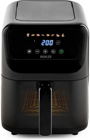Muhler Friteuză cu aer 5lt Negru MFX-515