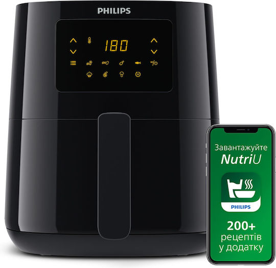 Philips Essential Collection Air Fryer 4.1lt Μαύρο