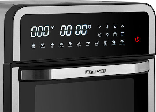 Heinrich's HFR 8209 Air Fryer 14lt Ασημί
