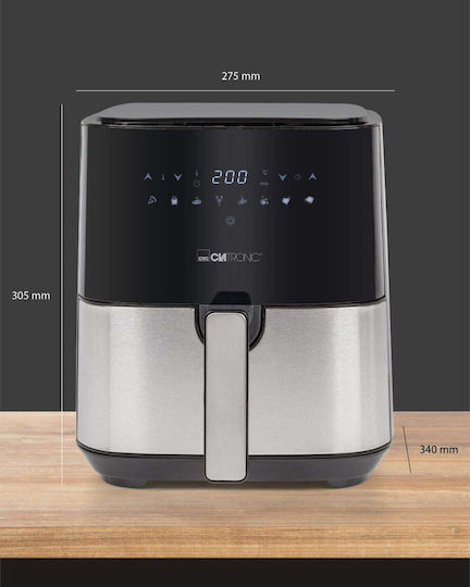 Clatronic FR 3782 H Air Fryer 5lt Ασημί