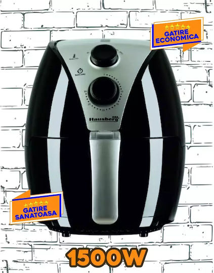 Hausberg Air Fryer 2.6lt Silver HB2250
