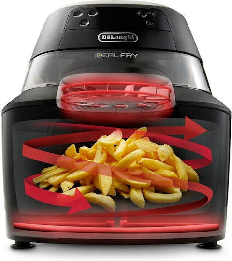 De'Longhi Ideal Fry Air Fryer 1.5lt Black