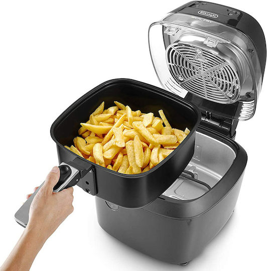 De'Longhi Ideal Fry Air Fryer 1.5lt Black