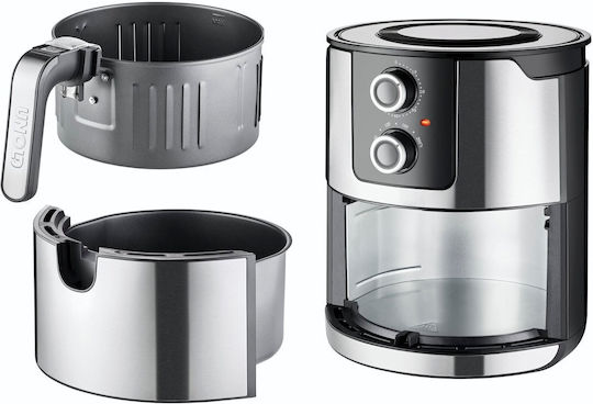 Unold Heißluftfritteuse 5Es Silber 58655