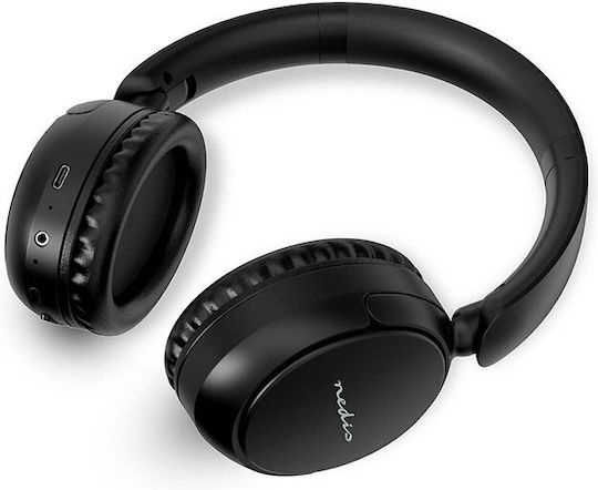 Nedis Wireless / Wired On Ear Headphones with 12 hours of Operation Black