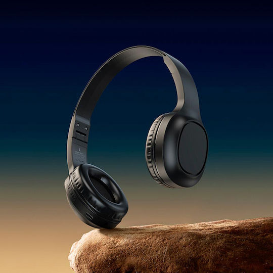 Hoco Charm W46 Bluetooth Wireless Over Ear Headphones with 20 hours of Operation Light Blue Gray