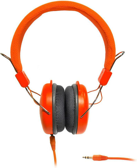 Art Cu fir On Ear Căști Roșii