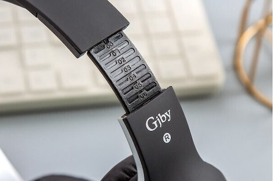 Gjby GJ-28 Wired Over Ear Headphones Blue