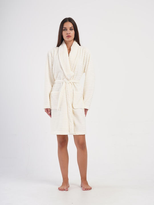 Vienetta Secret Winter Women's Robe White