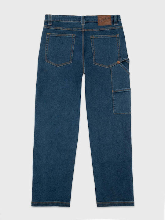 Pantaloni Albastru