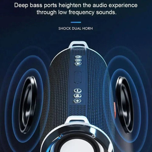 T&G TG-192 Bluetooth Speaker 20W with Radio and Battery Life up to 8 hours Red