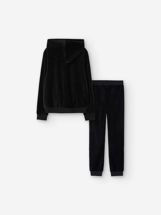 Losan Sweatsuit Velvet Black