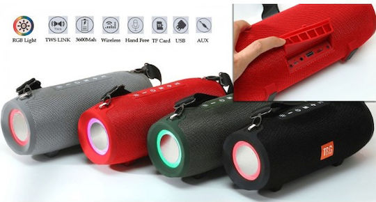 T&G TG-322 Bluetooth-Lautsprecher 40W mit Akkulaufzeit bis zu 5 Stunden Rot