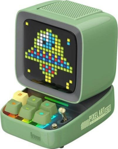 Divoom Ditoo Mic G Boxă Bluetooth 15W cu Radio Verde