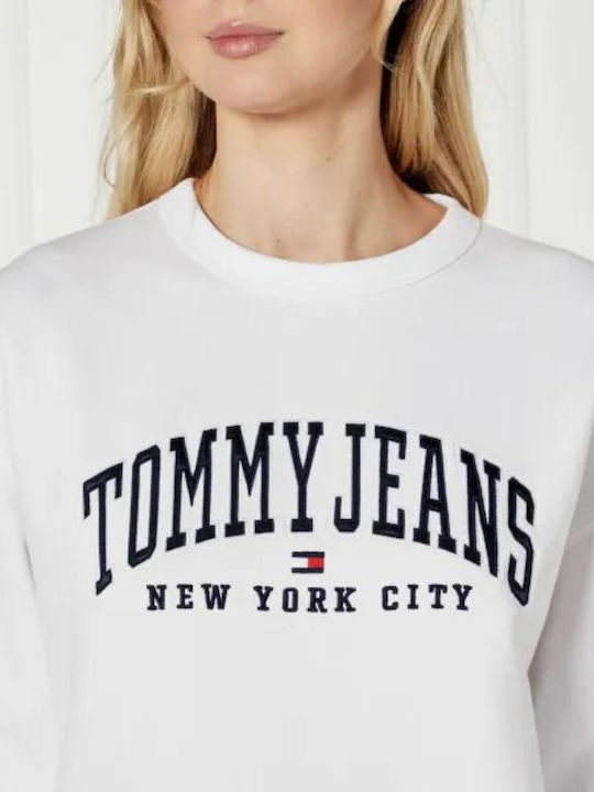 Tommy Hilfiger Γυναικείο Φούτερ Λευκο