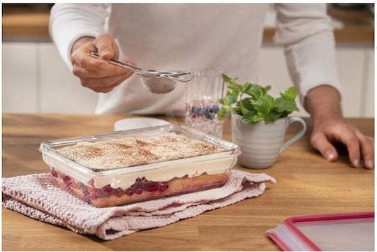 Tefal Microwave Glass Lunch Box Masterseal Transparent 2000ml
