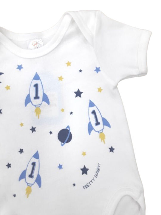 Pretty Baby Baby Bodysuit Short-Sleeved Rocket