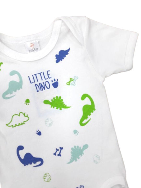 Pretty Baby Baby Bodysuit Short-Sleeved Little Dino