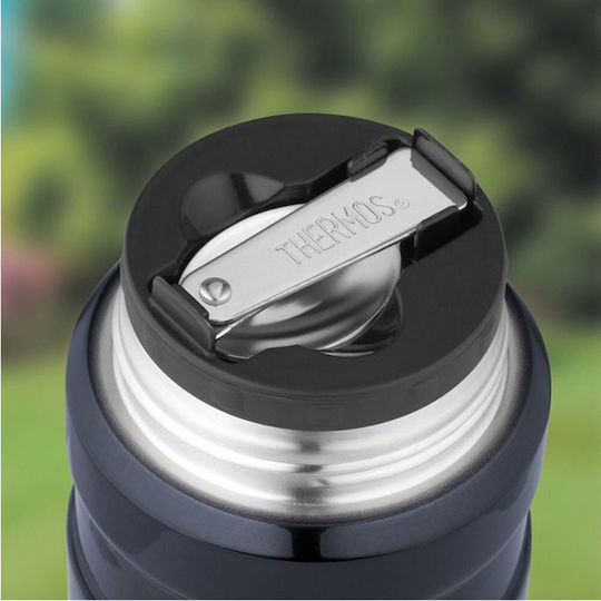 Thermos Δοχείο Φαγητού Inox Θερμός Γκρι 470ml