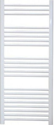 Elegant Straight Towel Rail Bathroom 1000x500 540kcal/h White