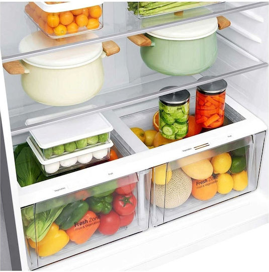 LG Ψυγείο Δίπορτο 592lt NoFrost Υ184xΠ86xΒ73εκ. Inox GTB916PZHED