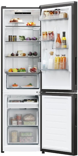Candy Fridge-Freezer 279lt NoFrost H182.5xW54.5xD60.2cm Black CNCQ2T518EB
