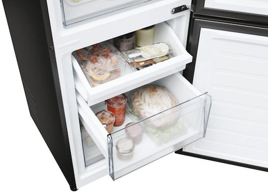 Candy Fridge-Freezer 279lt NoFrost H182.5xW54.5xD60.2cm Black CNCQ2T518EB
