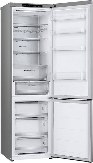 LG Kühl-Gefrierkombination 387Es Total NoFrost H203xB59.5xT68.2cm. Inox GBV5240DPY