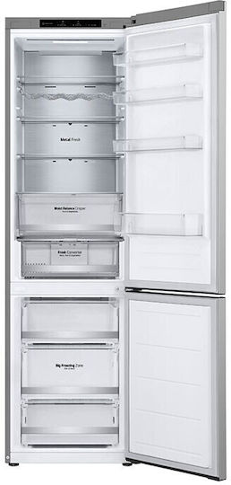 LG Kühl-Gefrierkombination 387Es Total NoFrost H203xB59.5xT68.2cm. Inox GBV5240DPY