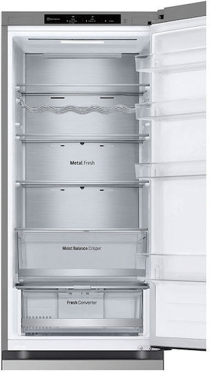 LG Kühl-Gefrierkombination 387Es Total NoFrost H203xB59.5xT68.2cm. Inox GBV5240DPY