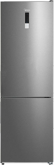 Midea Ψυγειοκαταψύκτης 310lt Total NoFrost Υ188xΠ59.5xΒ63εκ. Inox MDRB424FGE02OE