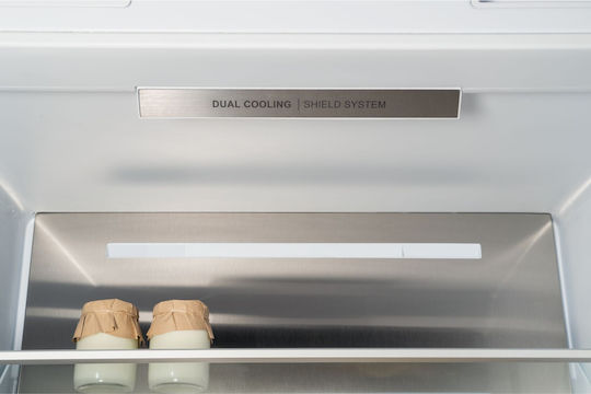 Bertazzoni Eingebauter Kühlschrank für Lagerung 470Es NoFrost H212.3xB75.6xT59.2cm. Weiß RLD75 S5F PNS