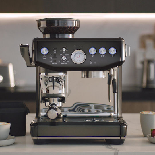 Sage The Barista Express Impress Automatic Espresso Machine 1850W Pressure 15bar with Grinder Black Stainless Steel