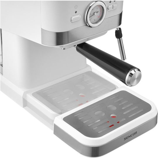 Sencor Automatic Espresso Machine 1050W Pressure 20bar White SES 1720WH