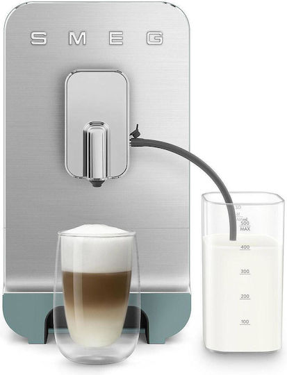 Smeg 1350W Налягане 19бар с мелачка Зелена BCC13EGMEU