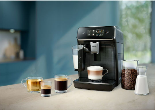 Philips Seria 2300 Automat Espressoare Putere 1500W Presiune 15bar Pentru Cappuccino Cu Râșniță Neagră EP2331/10