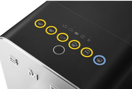 Smeg 1350W Налягане 19бар с мелачка Черна BCC13BLMEU