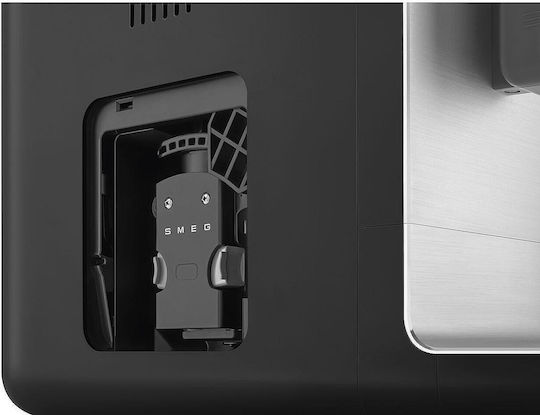 Smeg 1350W Налягане 19бар с мелачка Черна BCC13BLMEU