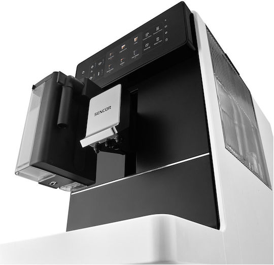 Sencor 1400W Налягане 19бар с мелачка Бяла SES 9301WH