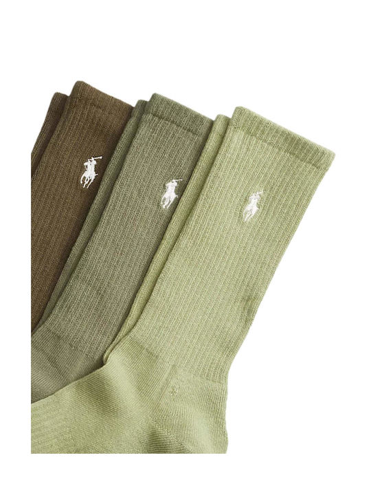 Ralph Lauren Herren Socken Grün 3Pack